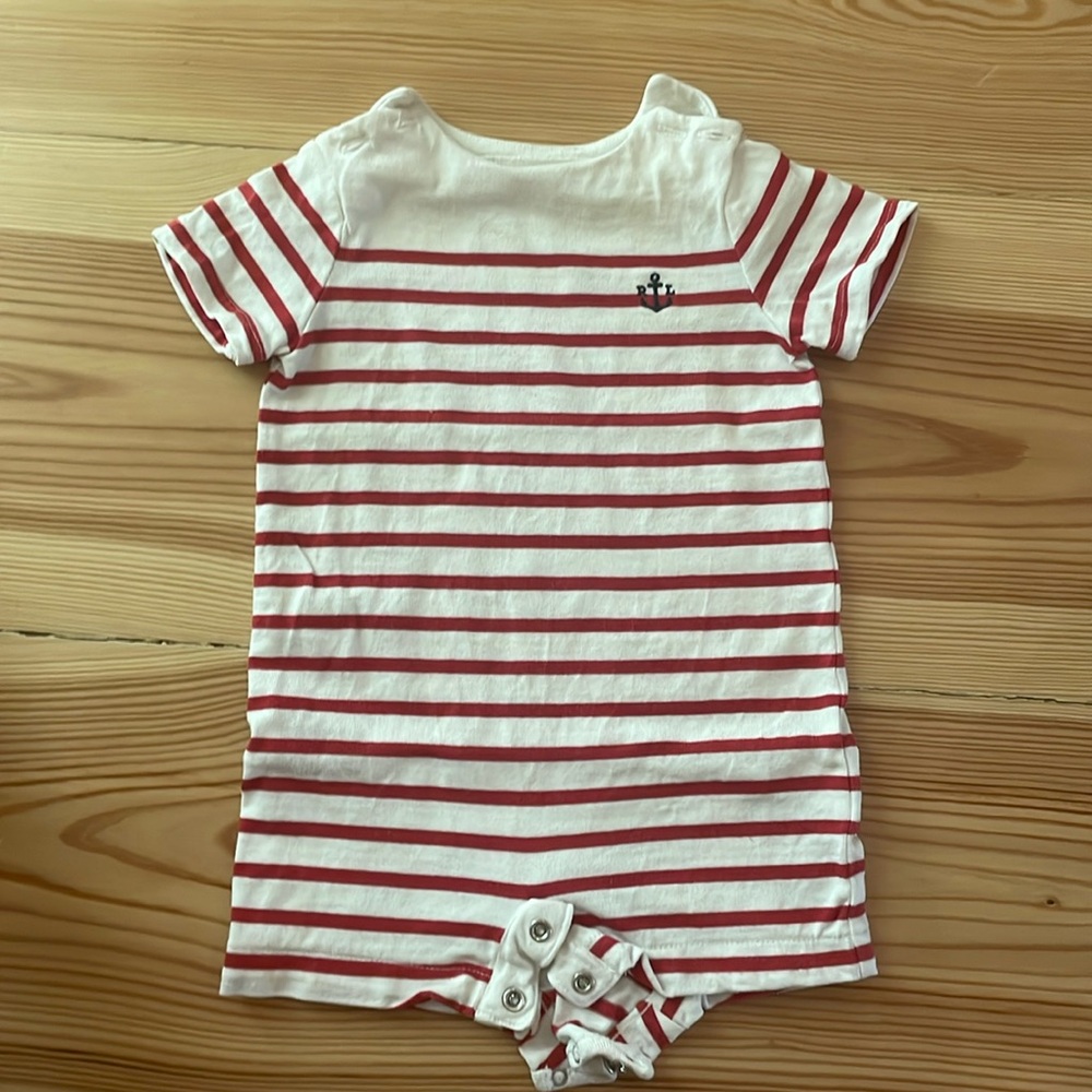 Baby boy short jumpsuit
